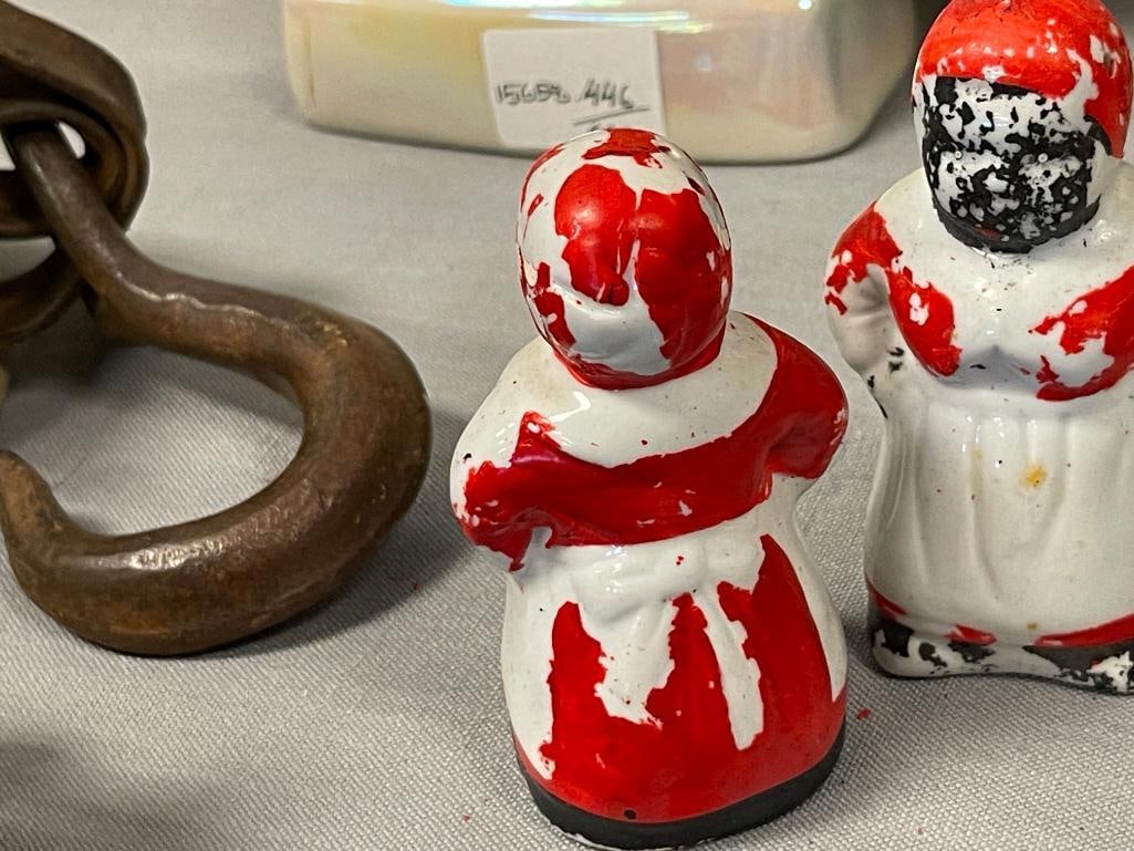 BLACK AMERICANA STYLED CHEF SHAKERS AND AUNT JEMIMA SHAKERS - 8