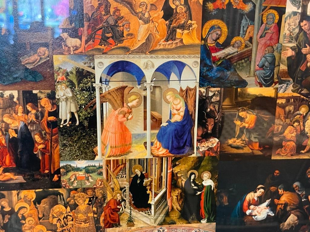 ANNIE EHRENREICH SATURATED MOSAIC TILE ART - 2