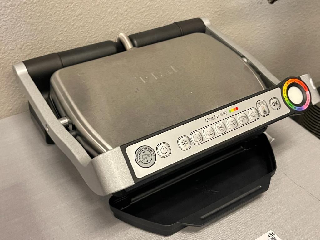 T-FAL OPTIGRILL ELECTRIC GRILL WITH PROGRAMABLE FEATURE - 2