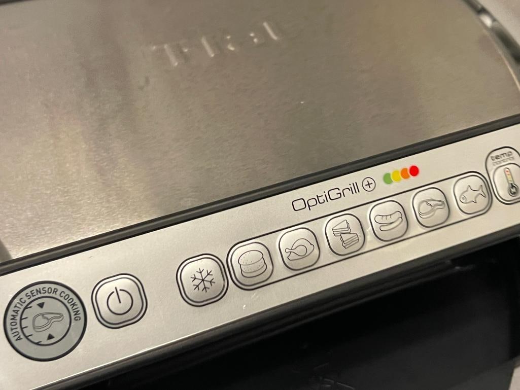 T-FAL OPTIGRILL ELECTRIC GRILL WITH PROGRAMABLE FEATURE - 3