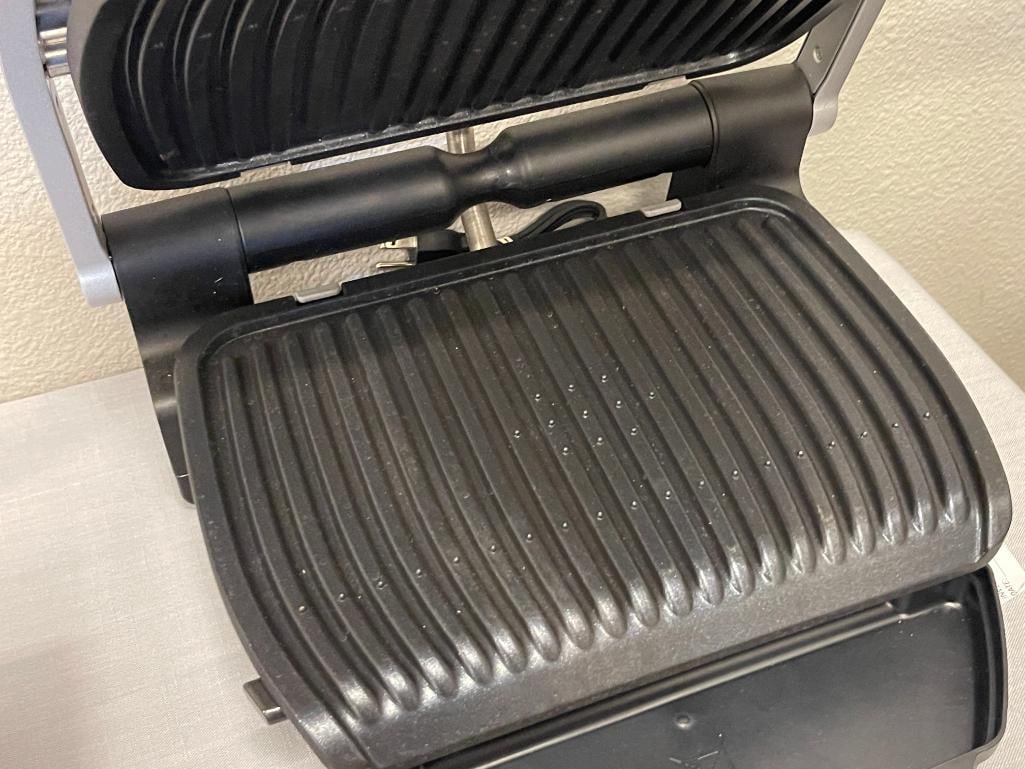 T-FAL OPTIGRILL ELECTRIC GRILL WITH PROGRAMABLE FEATURE - 4