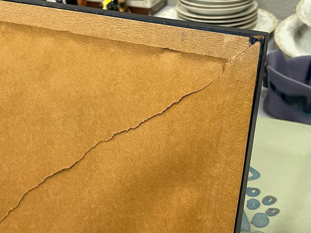 20TH CENTURY HAND EMBROIDERED JAPANESE SILK PANEL - 7