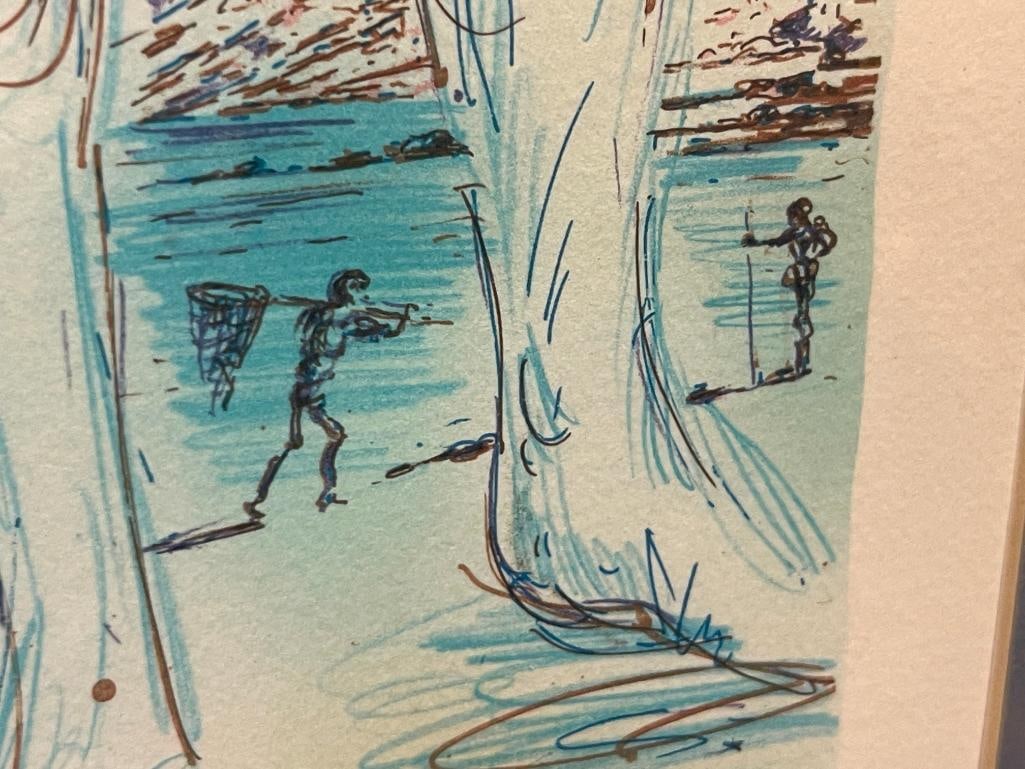 SALVADOR DALI RENOWN SURREALIST ARTIST SIGNED LIMITED EDITION LITHOGRAPH THE JUDGEMENT OF PARIS - 7