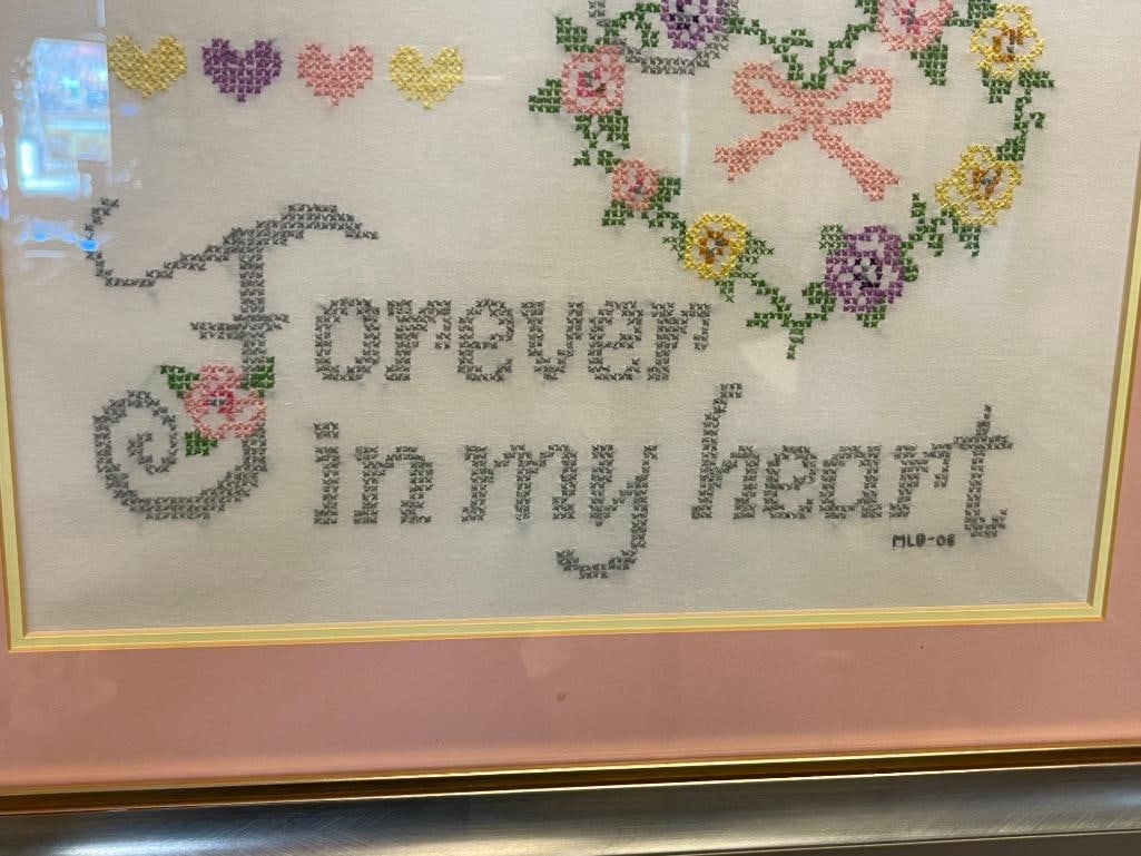 DAUGHTER HAND MADE CROSS STITCH - 5
