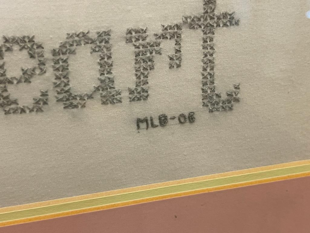 DAUGHTER HAND MADE CROSS STITCH - 6