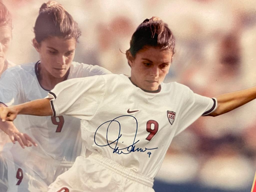 MIA HAMM LIMITED EDITION SIGNED 16X20 PHOTOGRAPH STEINER SPORTS MEMORABILIA - 4