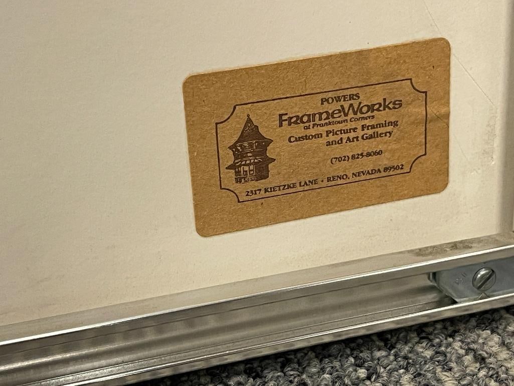 1988 XV WINTER OLYMPICS SKI POSTER HELD IN CALAGARY, CANADA FEB. 13-28, 1988 - 8