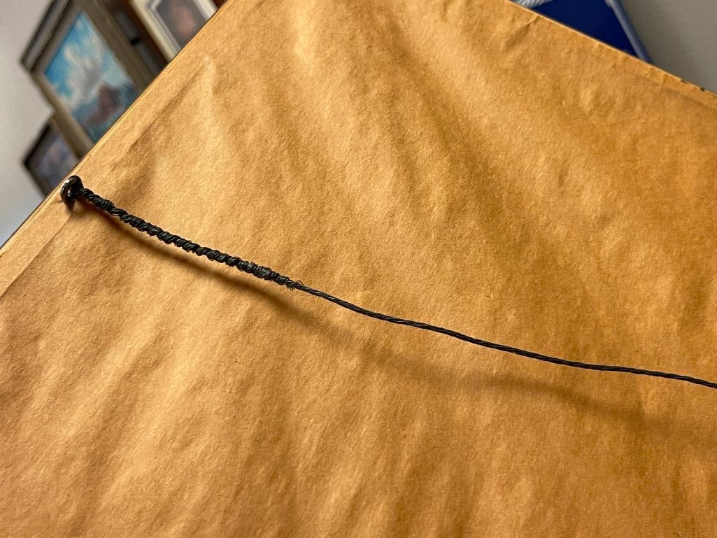 FRANKLIN DUNCAN WESTERN WILDLIFE PRINT OF A TRAPPER AND MOUNTAIN LION - 9