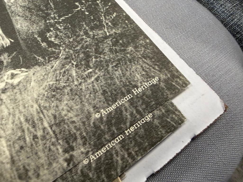 12 BLACK AND WHITE AMERICAN HERITAGE NATIVE AMERICAN PRINTS FEATURING DAILY LIFE OF NATIVE AMERIC... - 3