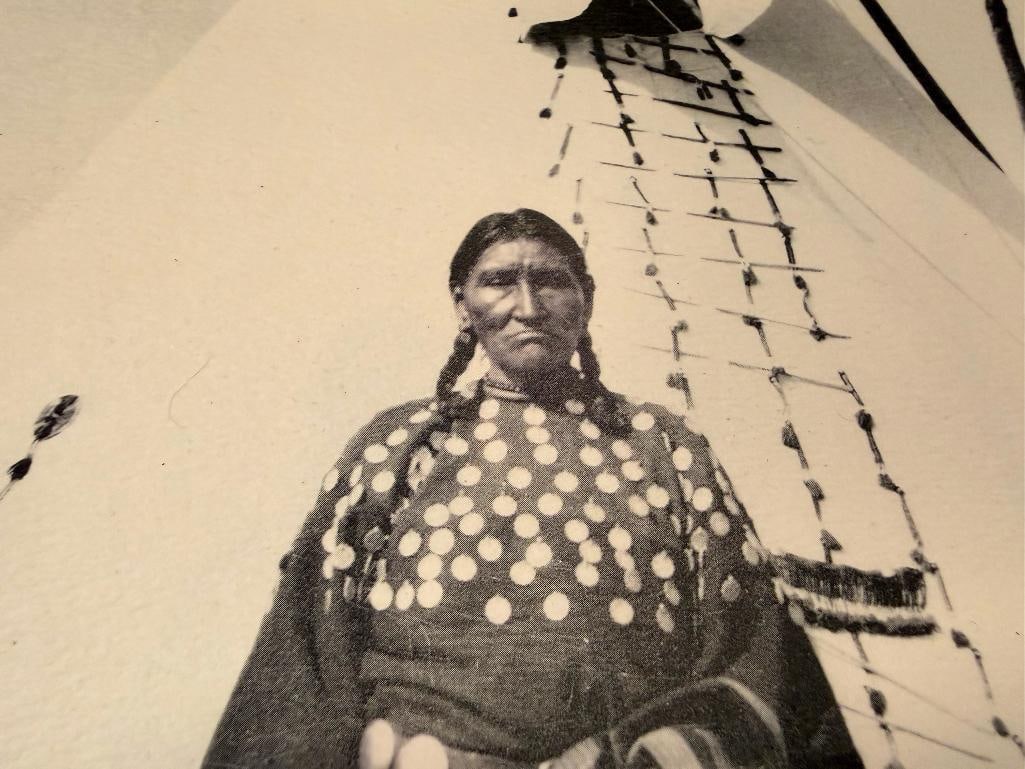 12 BLACK AND WHITE AMERICAN HERITAGE NATIVE AMERICAN PRINTS FEATURING DAILY LIFE OF NATIVE AMERIC... - 4