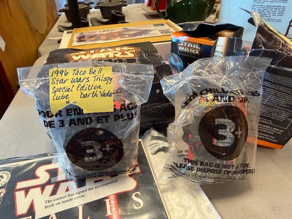 ASSORTED STAR WARS COLLECTIBLES INCLUDING STAR WARS TALES COMICS BY DARK HORSE SIGNED BY MIKE BARON - 9