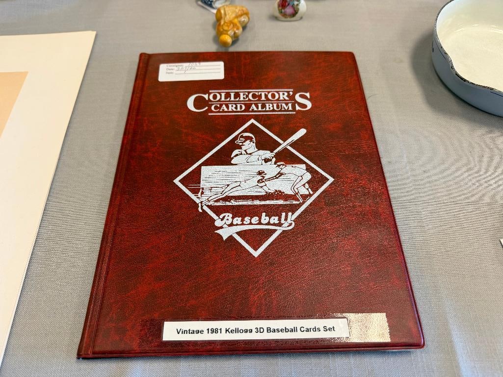 VINTAGE 1981 KELLOG 3-D SUPER STARS BASEBALL CARDS SET - 2