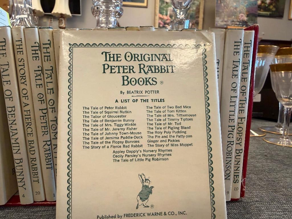 FREDERICK WARNE & CO. BEATRIX POTTER SET OF 23 VOLUMES OF CLASSIC ORIGINAL CHILDREN'S TALES - 7
