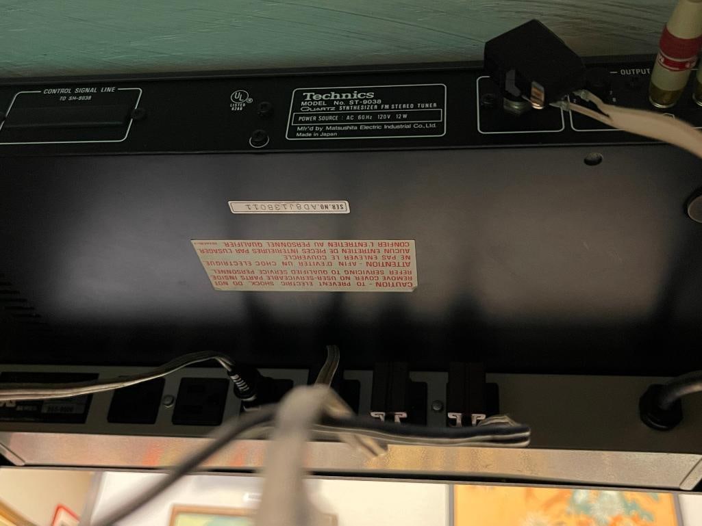 TECHNICS QUARTZ SYNTHESIZER FM STEREO TUNER FST-9038 - 4