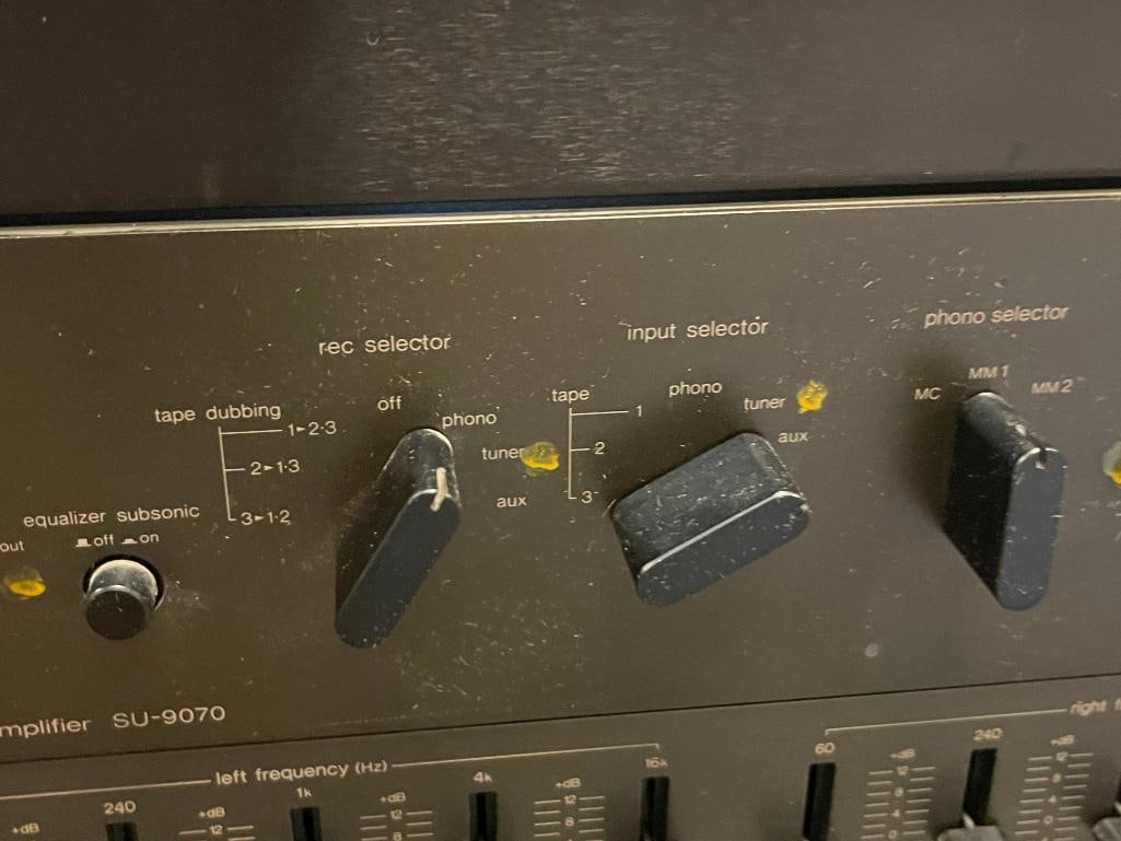 TECHNICS BY PANASONIC STEREO FLAT PREAMPLIFIER SU-9070 - 3