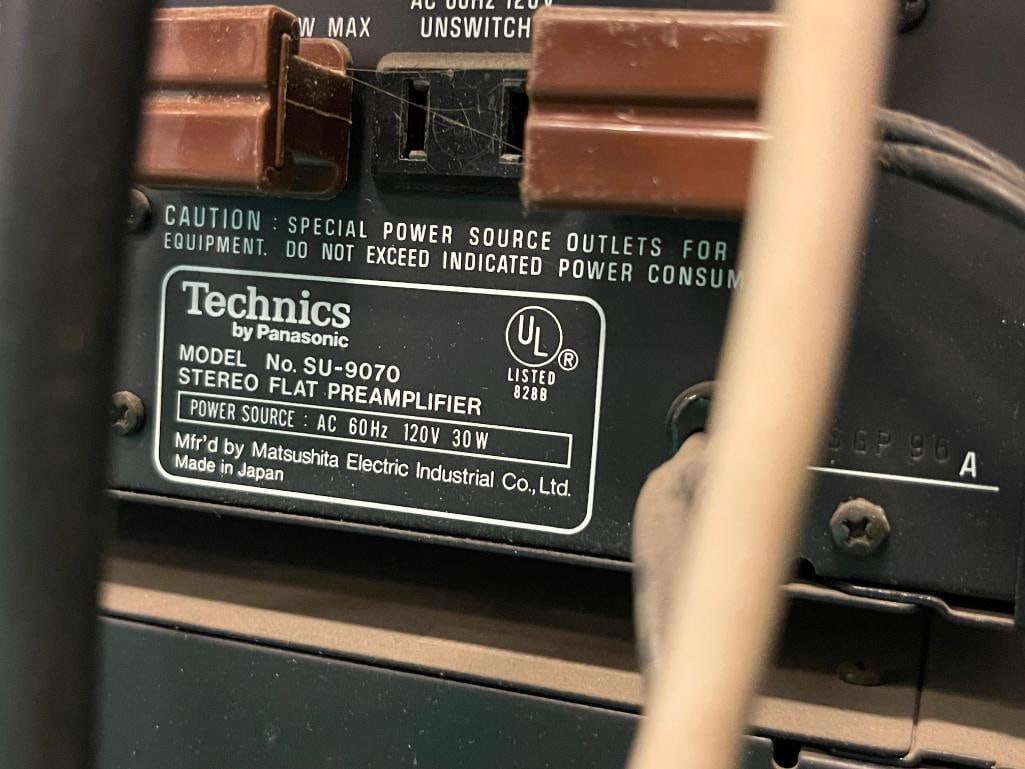 TECHNICS BY PANASONIC STEREO FLAT PREAMPLIFIER SU-9070 - 6