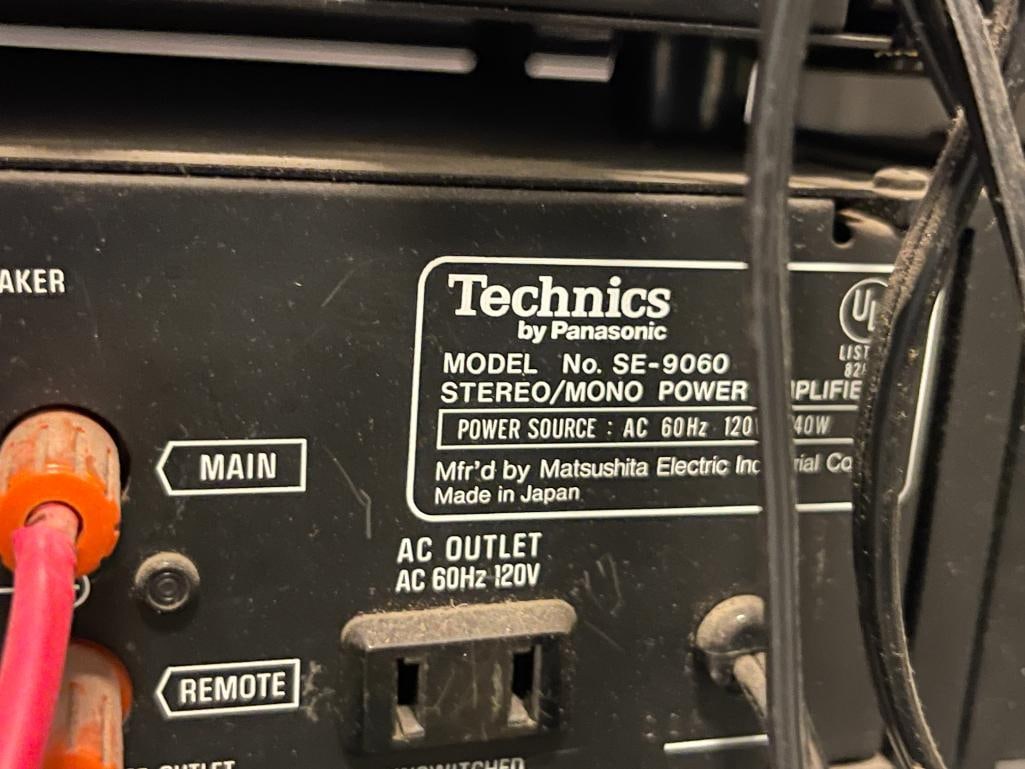 TECHNICS BY PANASONIC STEREO/MONO POWER AMPLIFIER SE-9060 - 7