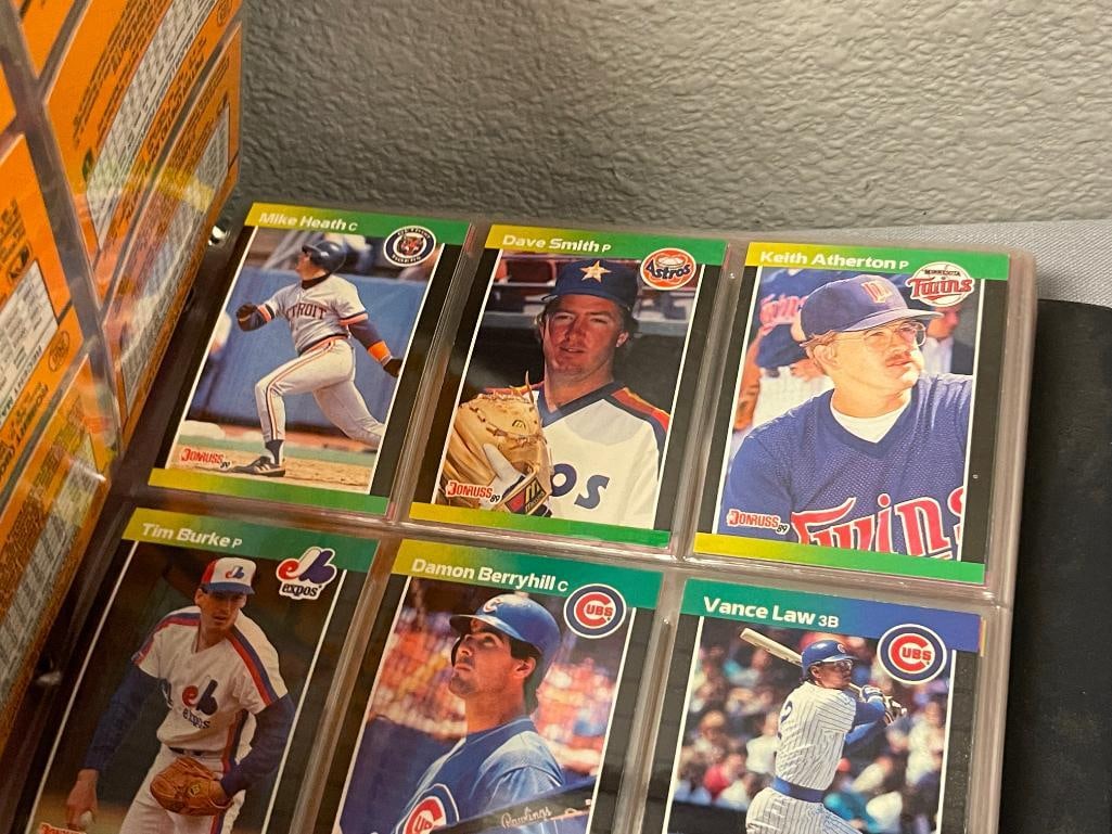 1988 LEAF MLB BASEBALL PLAYER SPORT CARDS FEATURING OVER 585 CARDS - 4