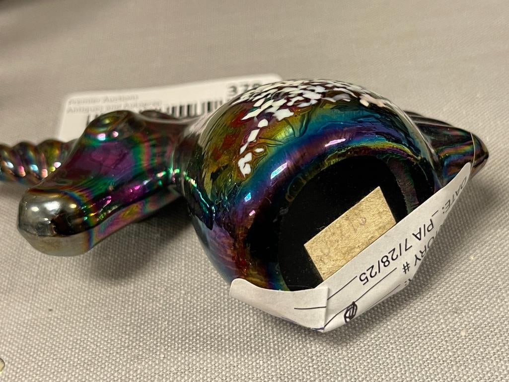 ASSORTED ART GLASS AND HANDBLOWN GLASS FIGURINES - 7