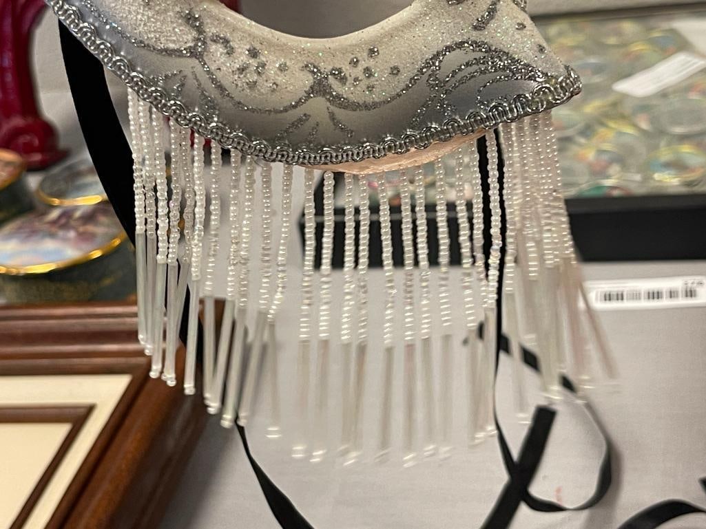 TWO HAND CRAFTED VENETIAN MASQUERADE MASKS - 5