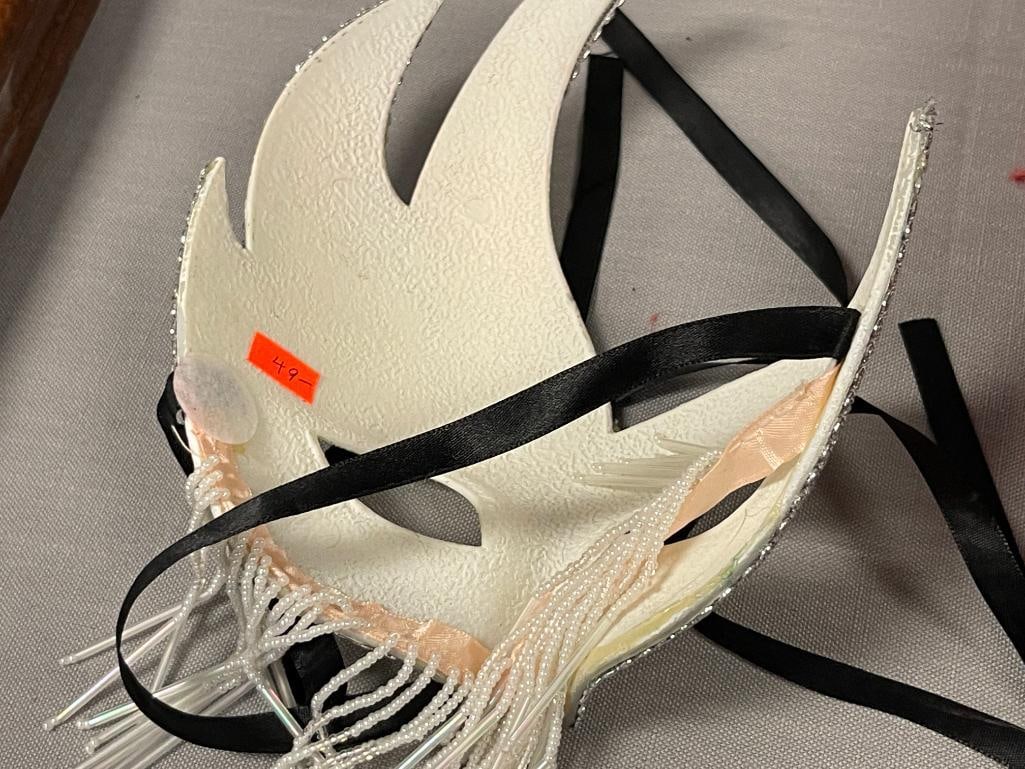 TWO HAND CRAFTED VENETIAN MASQUERADE MASKS - 6