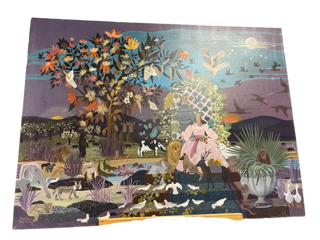 QUARTER SAWN OAK ARTS AND CRAFTS PERIOD ANTIQUE DROP FRONT SECRETARY'S DESK / BUREAU BOOKCASE TOP: ONE PIECE DESK FEATURES BARLEY TWIST FRONT LEGS, CARVED DROP FRONT, PANELED DOORS, MISSING KEY 36" X17" X 78"