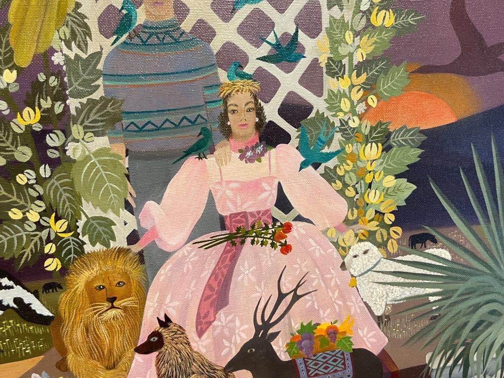 QUARTER SAWN OAK ARTS AND CRAFTS PERIOD ANTIQUE DROP FRONT SECRETARY'S DESK / BUREAU BOOKCASE TOP - 3