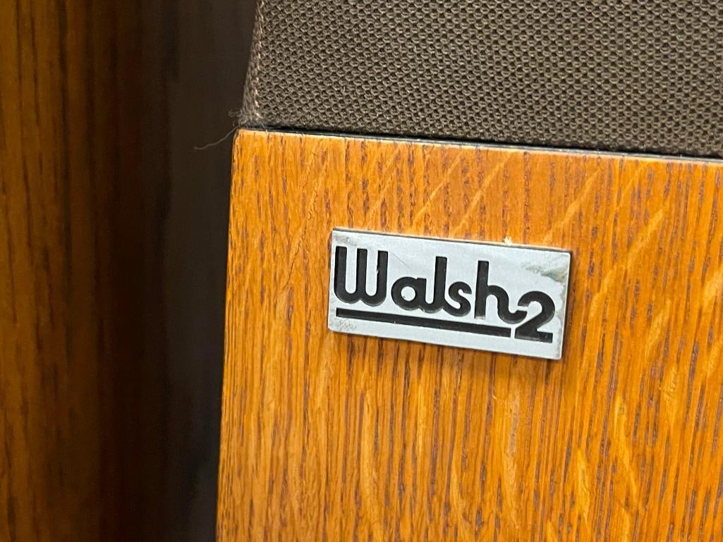 VINTAGE OHM WALSH 2 LOUDSPEAKER TOWERS CIRCA 1982 - 1989 - 4