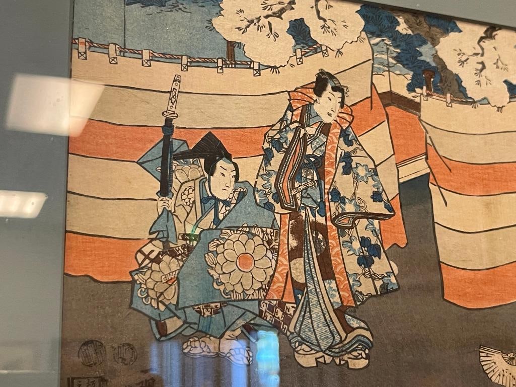 KUNISADA / UTAGAWA TOYOKUNI III JAPANESE UKIYO-E ARTIST WOODBLOCK PRINTS EDO PERIOD CIRCA 1603-1868 - 10