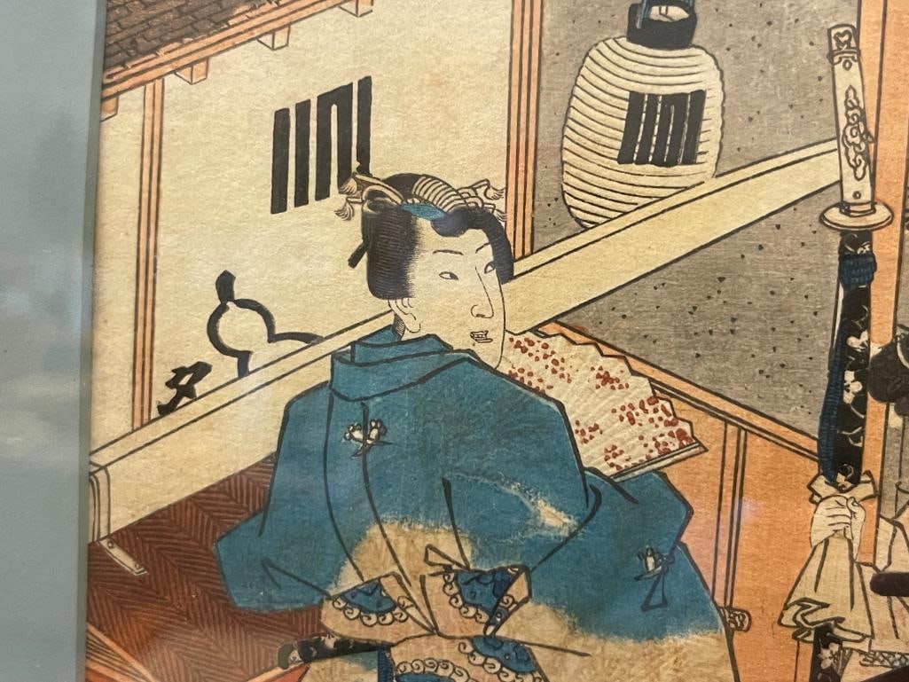 KUNISADA / UTAGAWA TOYOKUNI III JAPANESE UKIYO-E ARTIST WOODBLOCK PRINTS EDO PERIOD CIRCA 1603-1868 - 5