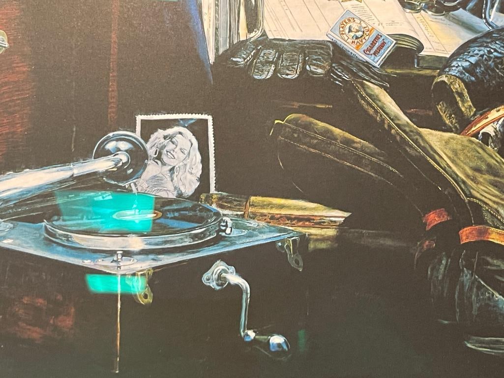 JAMES DIETZ AMERICAN ARTIST AVIATION PRINT TITLED THE FEW NO. 735/1000 - 4