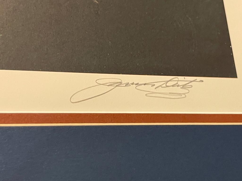 JAMES DIETZ AMERICAN ARTIST AVIATION PRINT TITLED THE FEW NO. 735/1000 - 6