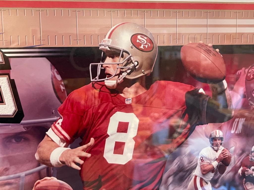 STEVE YOUNG SAN FRANCISCO 49ERS FORMER QUARTERBACK PLAYER COLLAGE - 4