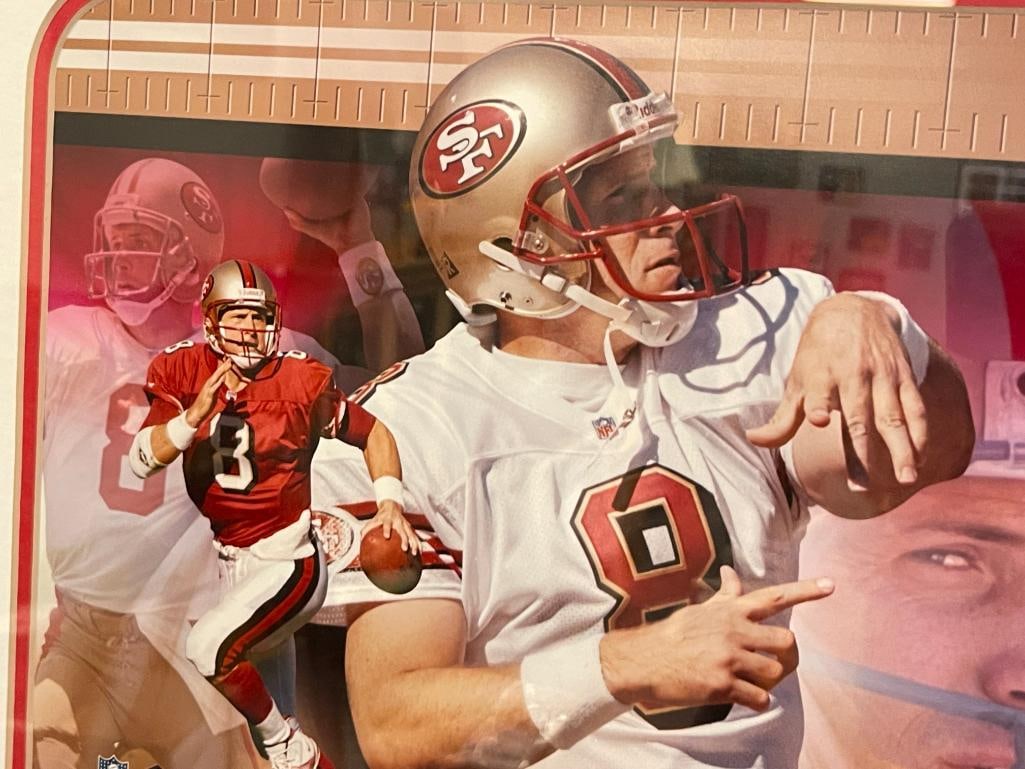 STEVE YOUNG SAN FRANCISCO 49ERS FORMER QUARTERBACK PLAYER COLLAGE - 5