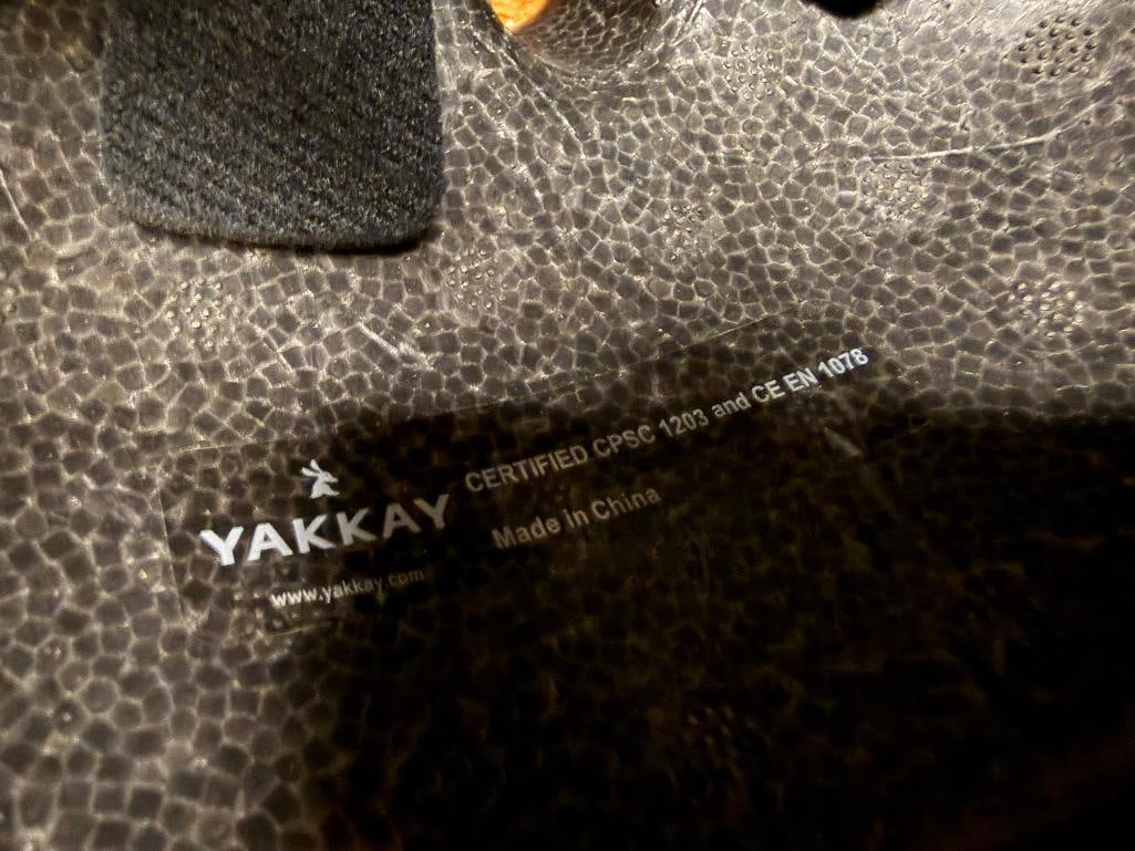 YAKKAY MODEL SMART2 BICYCLE HELMET WITH STRAW OVERLAY HELMET TOPPER FOR STYLISH DESIGN - 5