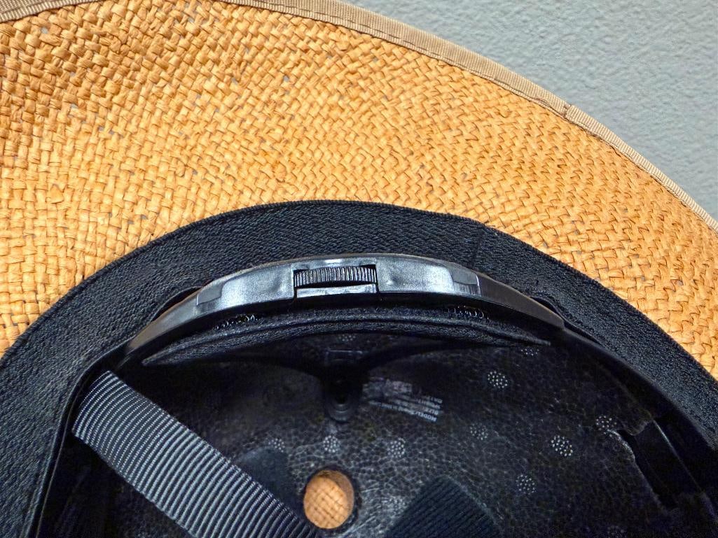 YAKKAY MODEL SMART2 BICYCLE HELMET WITH STRAW OVERLAY HELMET TOPPER FOR STYLISH DESIGN - 6