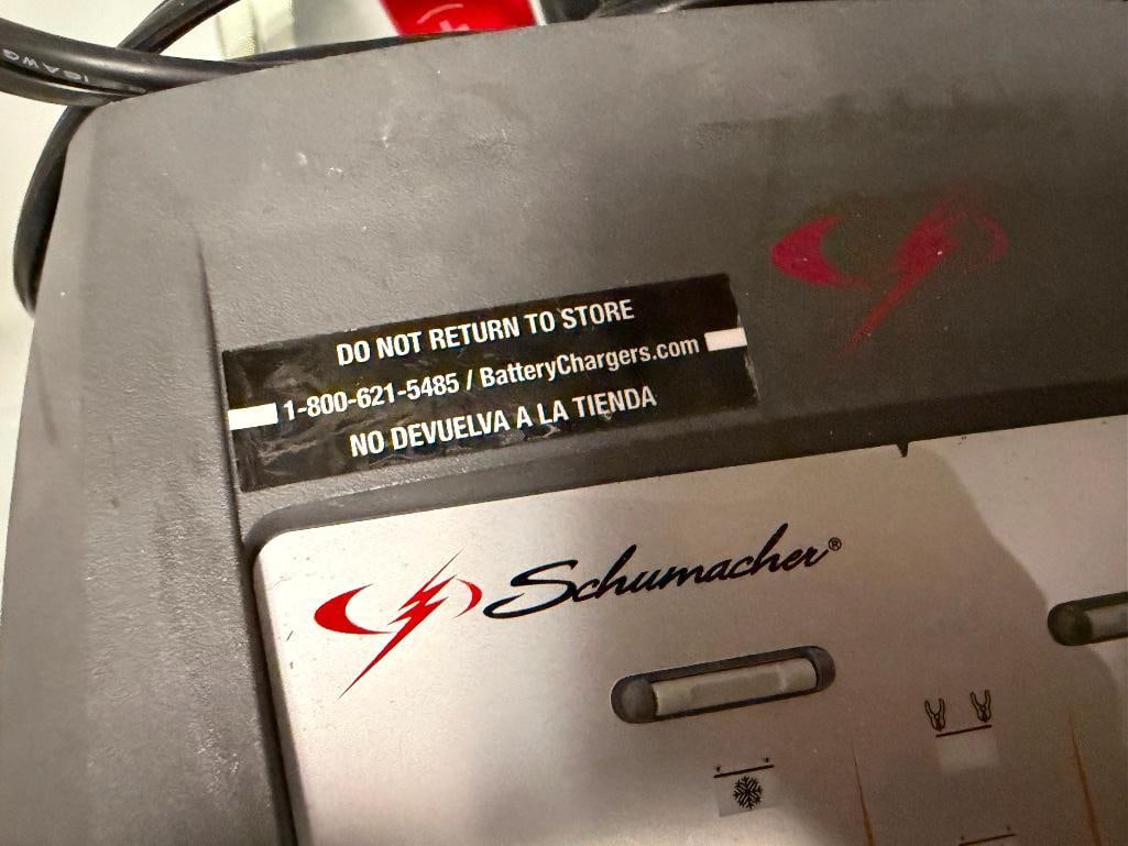SCHUMACHER ELECTRIC MODEL 10A SPEED CHARGE AUTOMATIC BATTERY CHARGER - 4