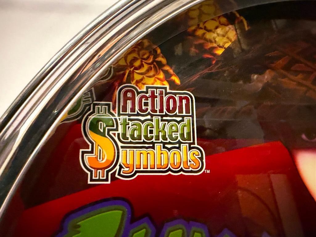 SLOT BELLY CASINO SLOT MACHINE GLASS INCLUDING CHINA MYSTERY BY KONAMI, WHITE HOT 7 BY IGT, AND M... - 9