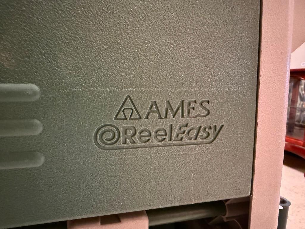 AMES REELEASY GARDEN HOSE REEL BIN CART WITH HOSE - 3