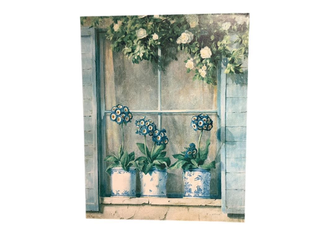 BLACK METAL FOLDING TABLE AND FOUR CHAIRS WITH PADDED TOP AND SEATS: TABLE IS 33 1/2" X 33 1/2" X 27"