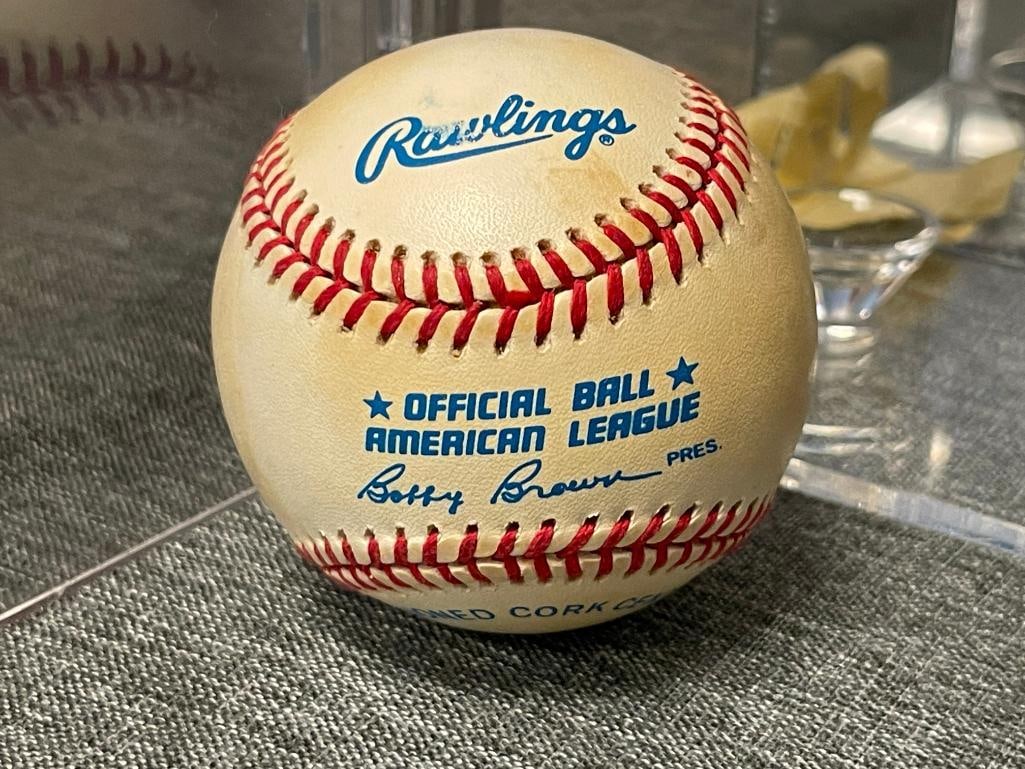 ROD CAREW HOF FORMER BASEBALL PLAYER AUTOGRAPHED BASEBALL - 3