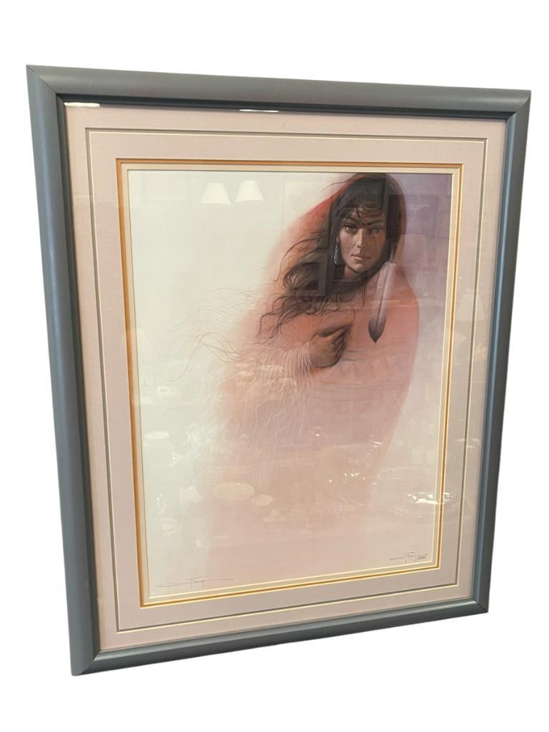 OZZ FRANCA BRAZILIAN ARTIST LIMITED EDITION PRINT TITLED DESTINY NO. 85/999 (1 of 7)