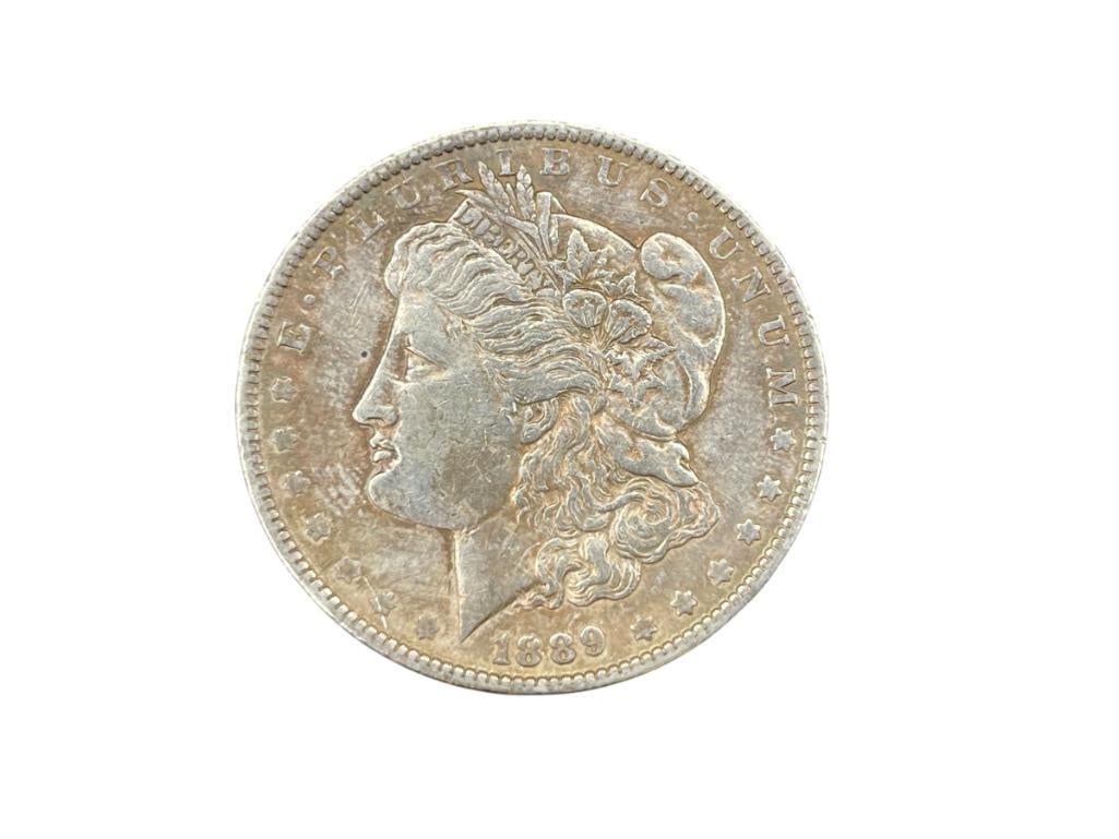 1889 U.S. MORGAN SILVER DOLLAR (1 of 6)