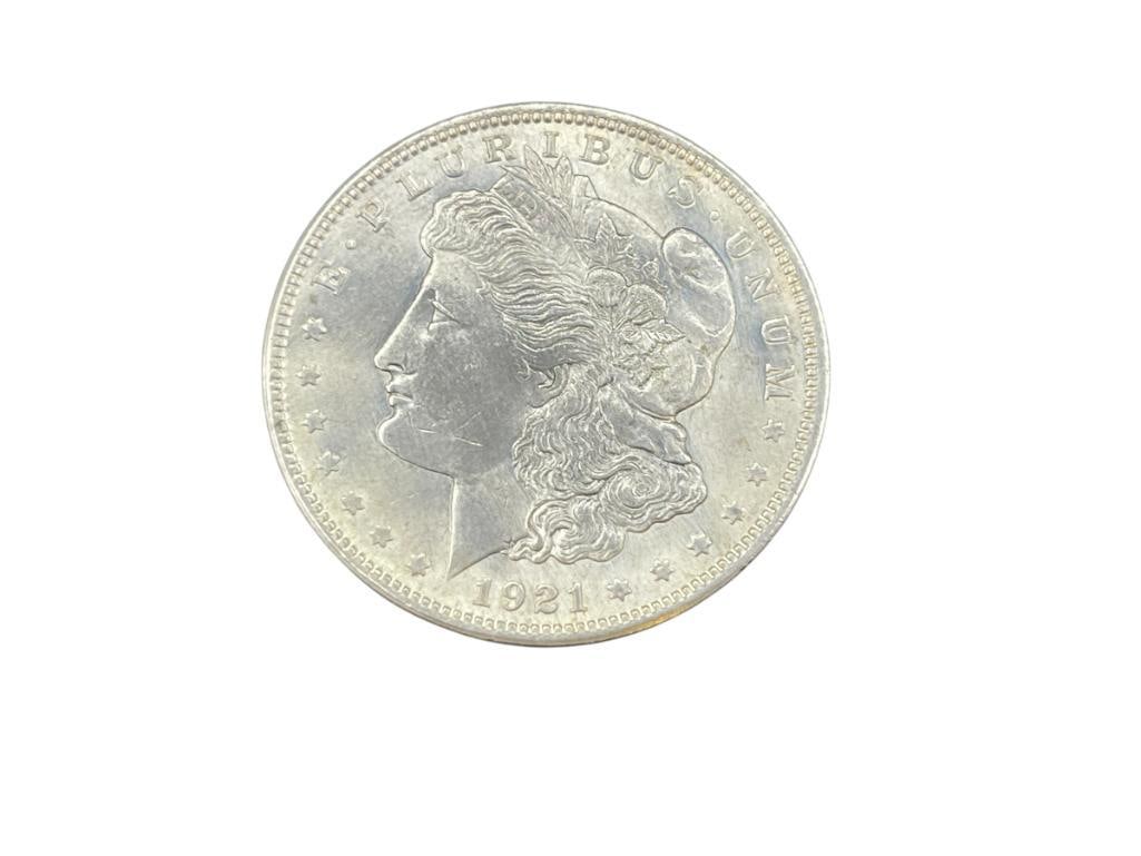 1921 U.S. MORGAN SILVER DOLLAR (1 of 6)