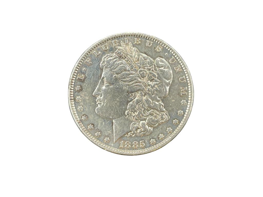 1885 U.S. MORGAN SILVER DOLLAR (1 of 6)
