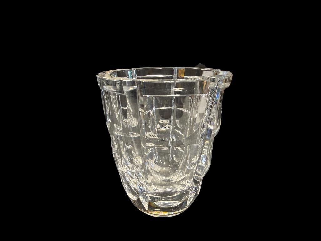 ORREFORS CRYSTAL 1000 WINDOWS TUSEN FONSTER ART DECO VASE DESIGNED BY SIMON GATE (1 of 4)