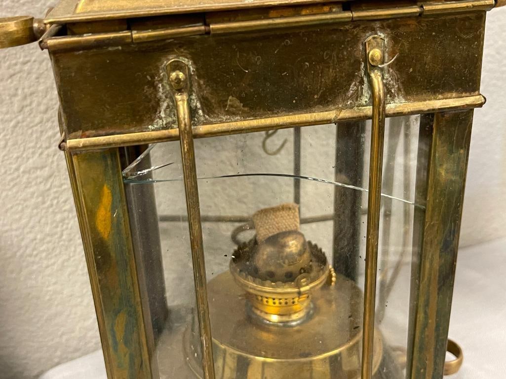 20TH CENTURY BRASS SHIP / MARITIME LANTERN - 9