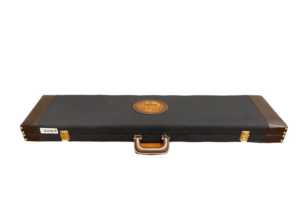 CUSTOM MADE RIFLE CASE FOR LEVER ACTION RIFLE WITH RENO, NV ARCH TOOLED VINYL PATCH (1 of 9)