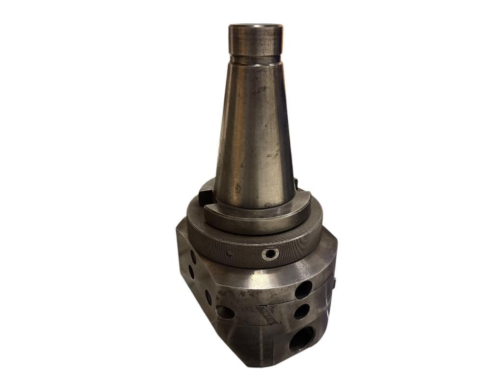 INDUSTRIAL BORING AND FACING HEAD: SOLID STEEL 10" H