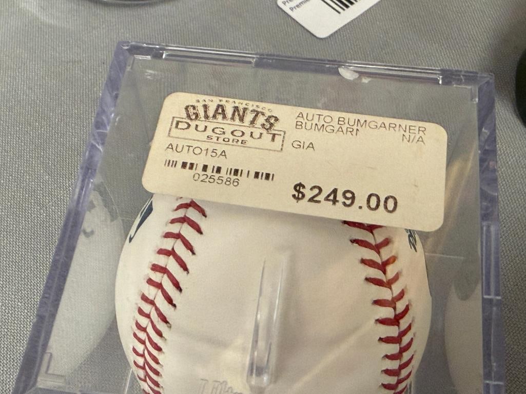 MADISON BUMGARNER AUTOGRAPHED BASEBALL MLB AUTHENTICATED - 3